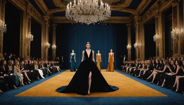 Défilés de haute couture et nouveaux looks chic